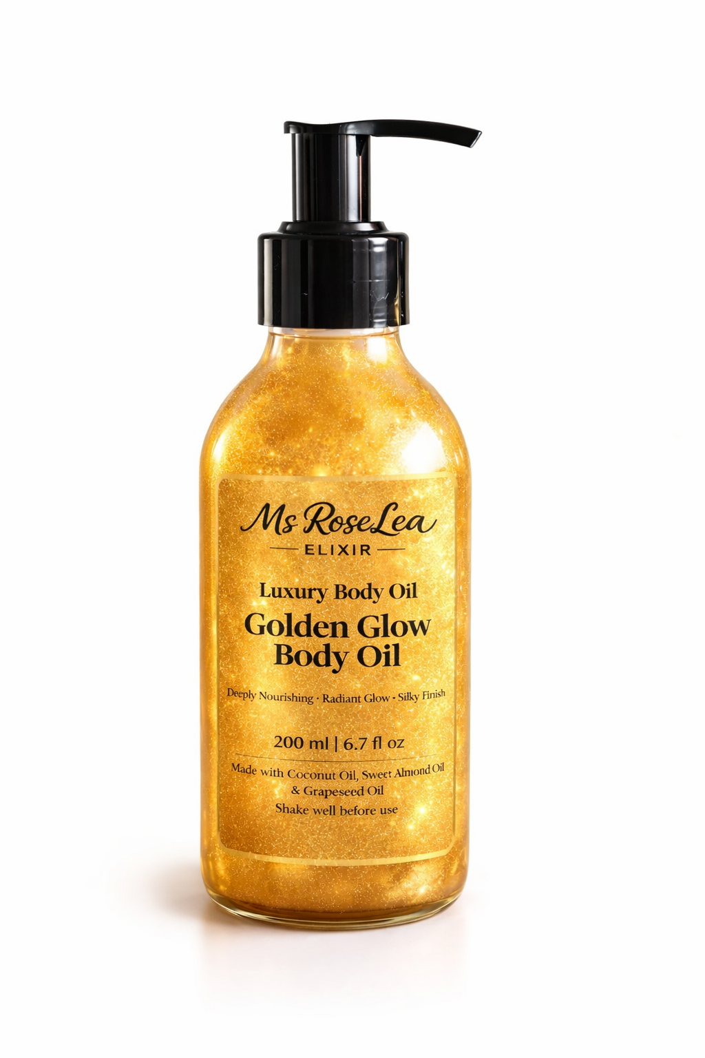 Golden Glow Luxury Body Oil - 200ml